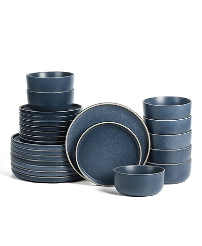 Earth & Clay Amber 24 Pc. Dinnerware Set, Service for 8
