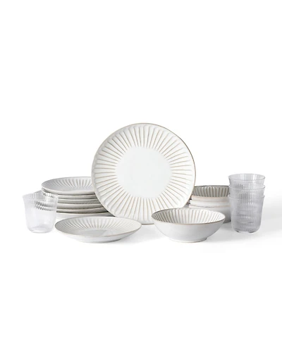 Stone Lain Linea Pc. Dinnerware & Glassware Set