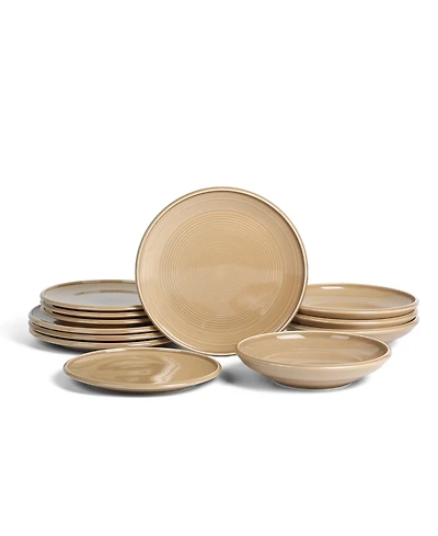 Earth & Clay Harmony 12 Pc. Dinnerware Set, Service for 4