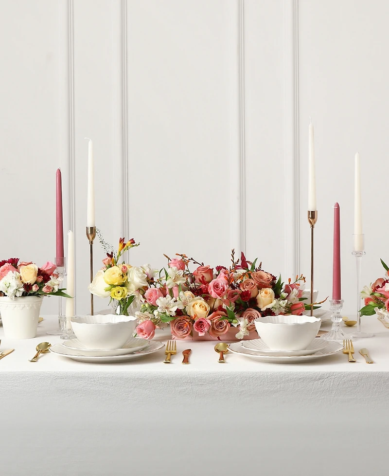 Christian Siriano Zinnia 24 Pc. Dinnerware Set, Service for 8