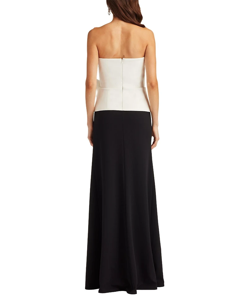 Tadashi Shoji Women's Kinah Oversized Bow Gown