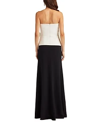 Tadashi Shoji Women's Kinah Oversized Bow Gown
