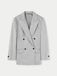 Gobi Cashmere Women's Double-Breasted Blazer