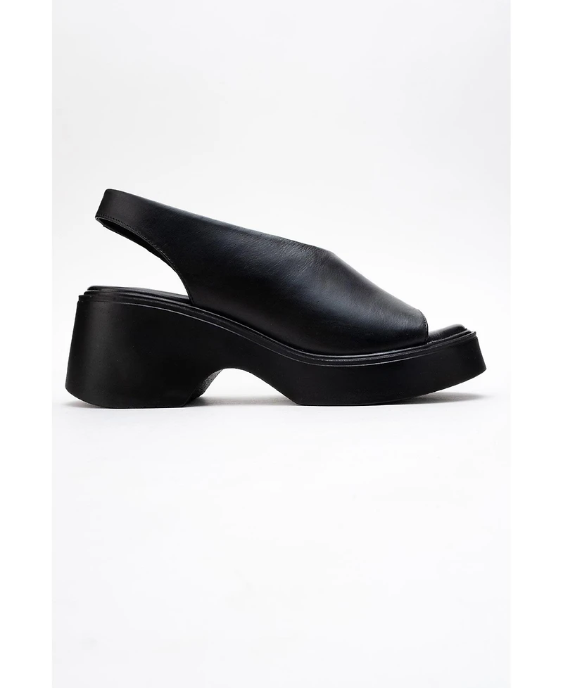 Roy Leather Wedge Sandal (Women)