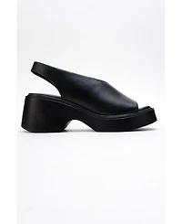 Roy Leather Wedge Sandal (Women)