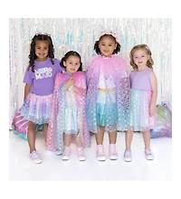 Sweet Wink Girls Rainbow Mermaid Cape