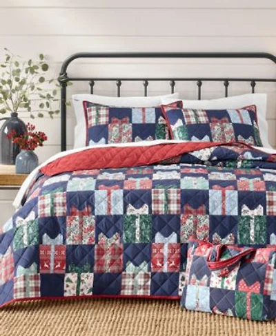 Holiday Lane Holiday Gift Quilt Bag Macys Exclusive