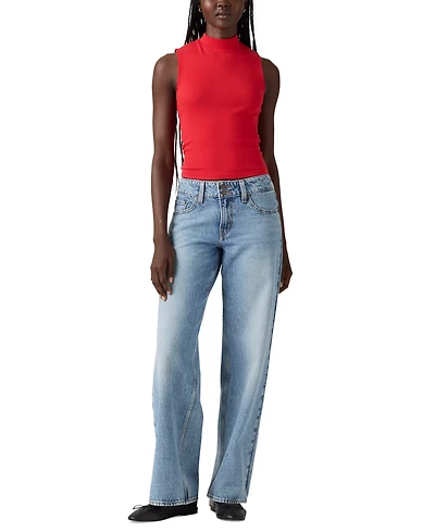 Levi's Women's Super-Low Double-Button Relaxed-Fit Denim Jean