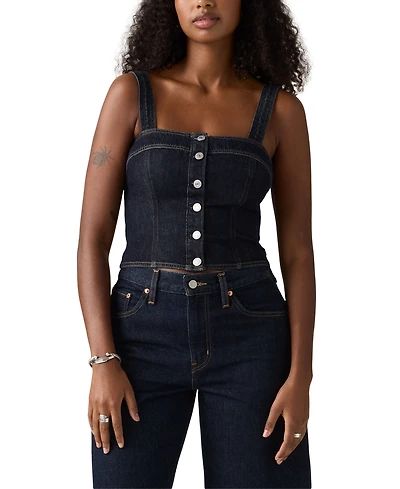 Levi's Women's Cotton Drea Denim Tank Top