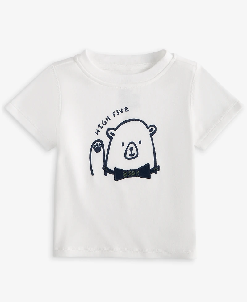 First Impressions Baby Boys Short-Sleeve Bear Graphic T-Shirt
