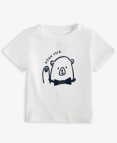 First Impressions Baby Boys Short-Sleeve Bear Graphic T-Shirt