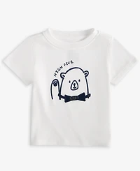 First Impressions Baby Boys Short-Sleeve Bear Graphic T-Shirt