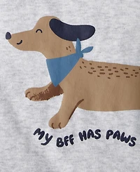 First Impressions Baby Boys Short-Sleeve Bff Paw Graphic T-Shirt, Exclusively at Macy's