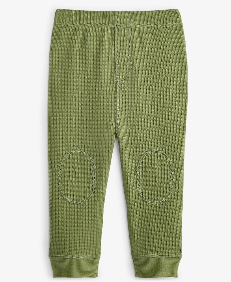 First Impressions Baby Boys Solid Waffle Jogger Pants, Exclusively at Macy's