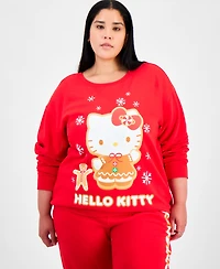 Love Tribe Trendy Plus Hello Kitty Holiday Sweatshirt