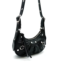 Like Dreams Soleil Studded Moon Crossbody Bag