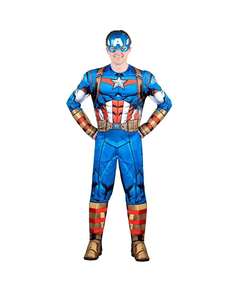 Jazwares Men's Captain America Costume