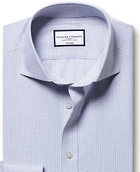 Charles Tyrwhitt Men's Non-Iron Check Dress Shirt