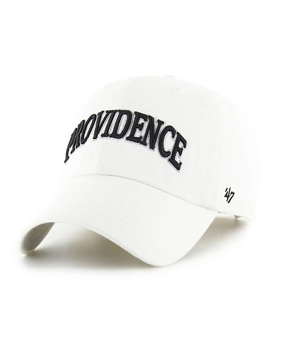 '47 Brand Men's White Providence Friars Clean Up Adjustable Hat