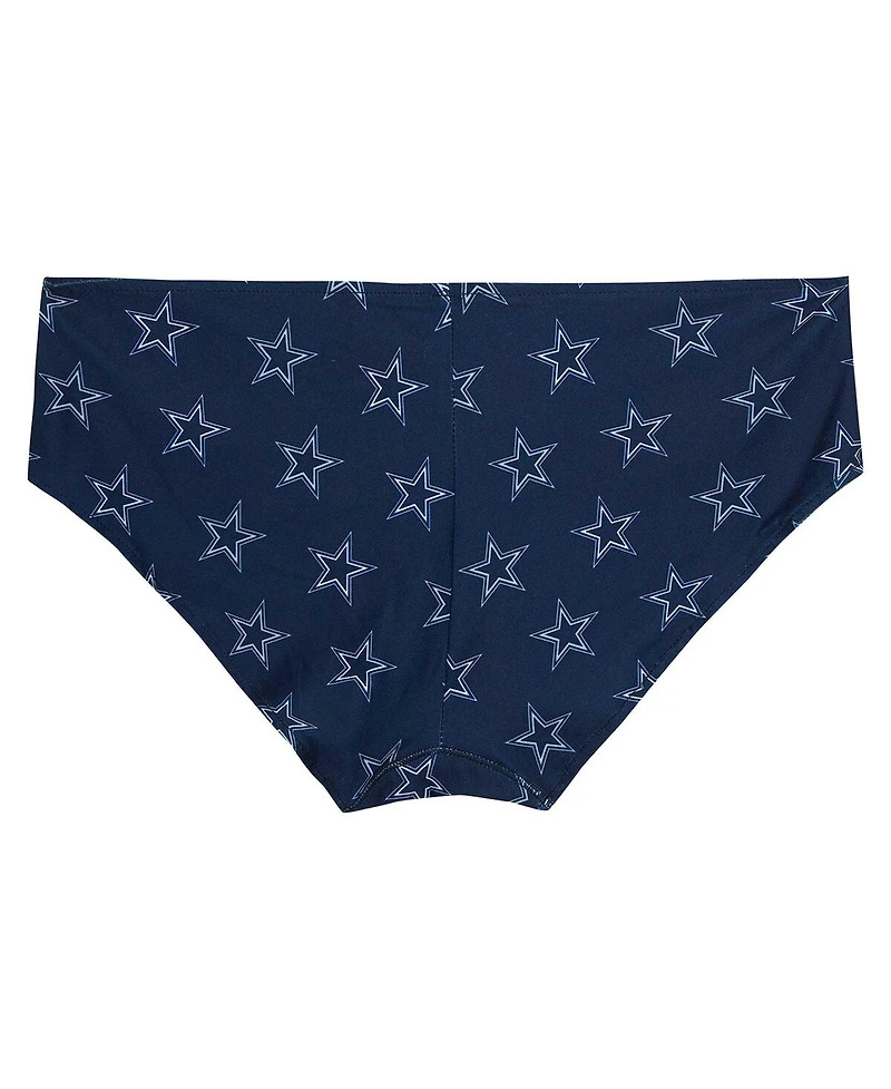 Concepts Sport Women's Navy Dallas Cowboys Record Allover Print Knit Panty