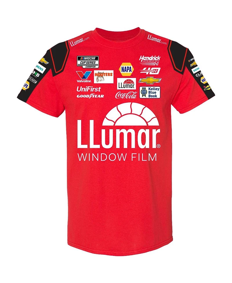 Hendrick Motorsports Team Collection Men's Red/Black Chase Elliott Lumar Uniform T-Shirt