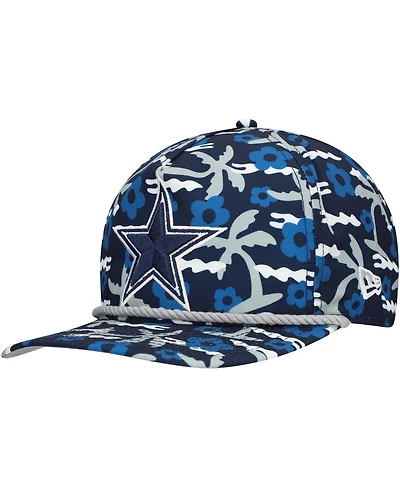 New Era Men's Navy Dallas Cowboys Wakey Wakey Golfer Snapback Hat