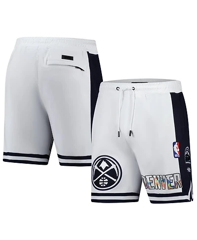 Pro Standard Men's White Denver Nuggets 2024/25 City Edition 2.0 Shorts