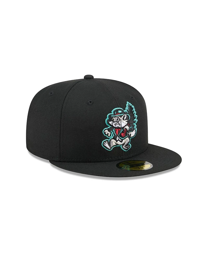 New Era Men's Black Jersey Shore BlueClaws Theme Nights 59FIFTY Fitted Hat