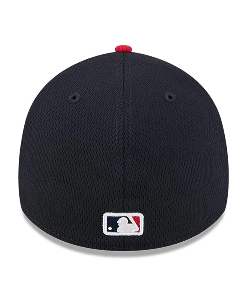 New Era Men's Navy/Red Minnesota Twins 2025 Mlb All-Star Game Workout 39THIRTY Flex Hat