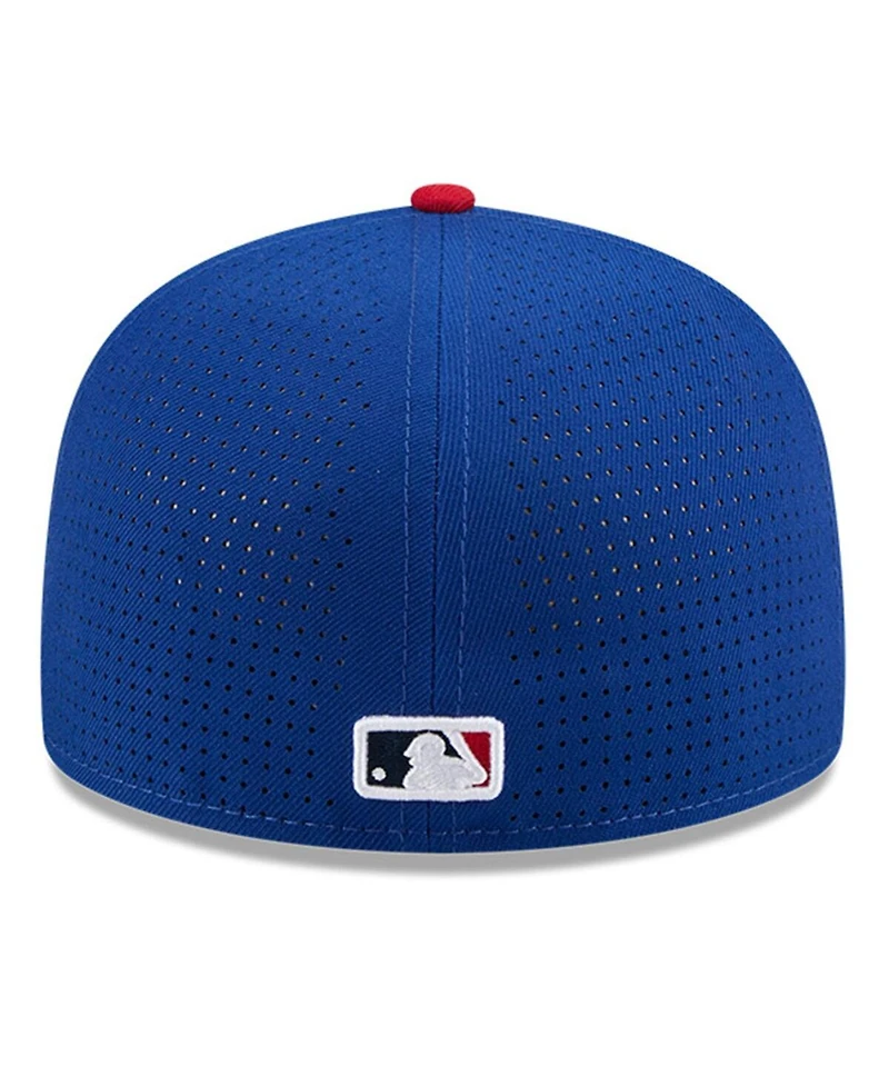 New Era Men's Blue/Red Washington Nationals 2025 Mlb All-Star Game Workout Side Patch 59FIFTY Fitted Hat