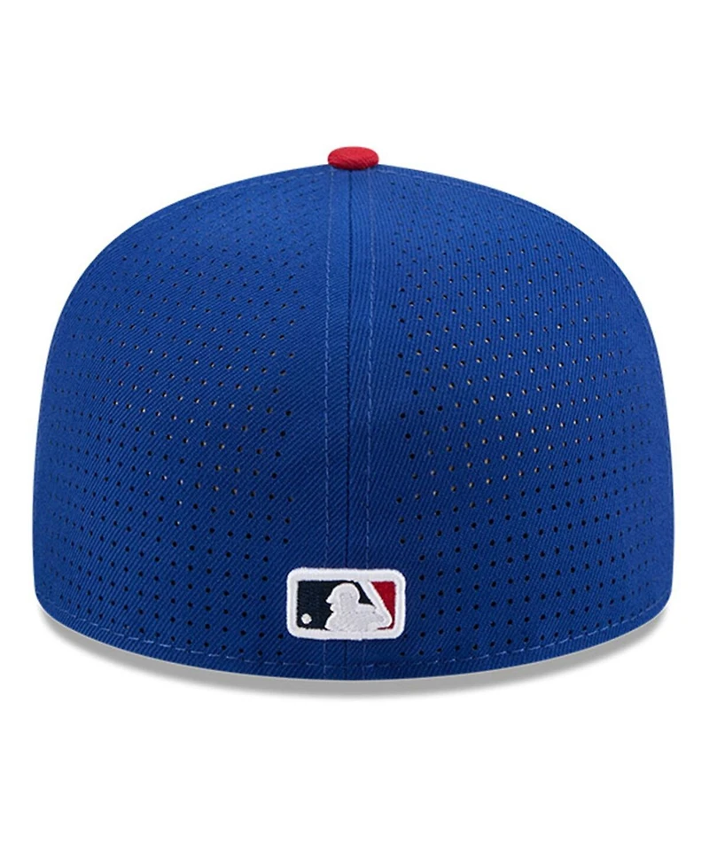 New Era Men's Blue/Red Los Angeles Dodgers 2025 Mlb All-Star Game Workout Side Patch 59FIFTY Fitted Hat