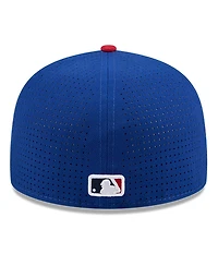 New Era Men's Blue/Red Los Angeles Dodgers 2025 Mlb All-Star Game Workout Side Patch 59FIFTY Fitted Hat