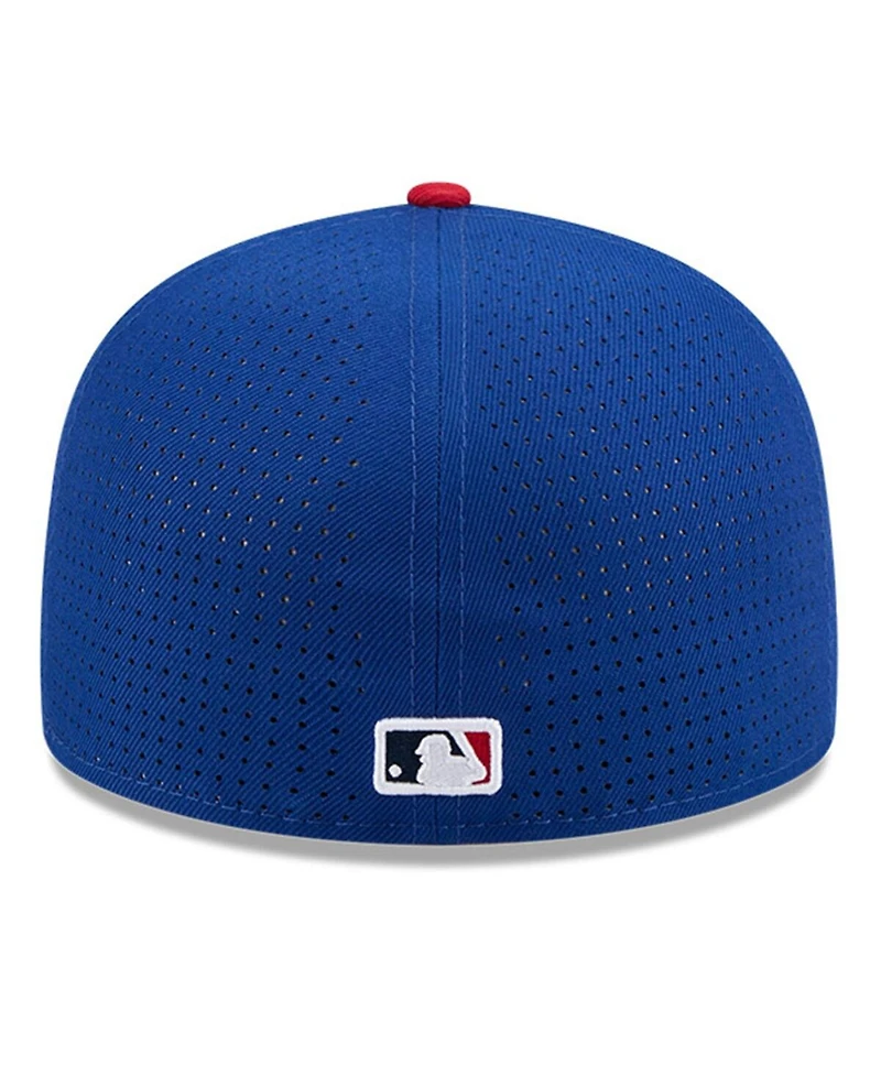 New Era Men's Blue/Red Arizona Diamondbacks 2025 Mlb All-Star Game Workout Side Patch 59FIFTY Fitted Hat