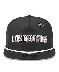 New Era Men's Black Arizona Diamondbacks 2025 Big League Chew Golfer Snapback Hat