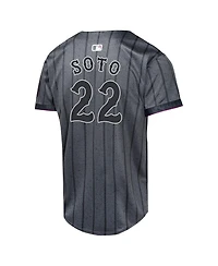 Nike Big Boys and Girls Juan Soto Gray New York Mets City Connect Limited Jersey