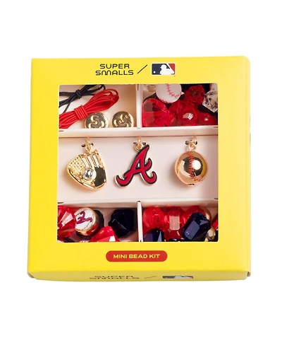 Super Smalls Big Boys and Girls Atlanta Braves Mini Bead Kit
