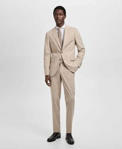 Mango Mens Milan Slim Fit Suit Separates