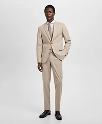 Mango Mens Milan Slim Fit Suit Separates