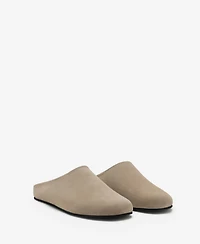 Mango Men's Suede Leather Clogs