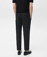 Mango Men's Boston Regular-Fit Suit Pants