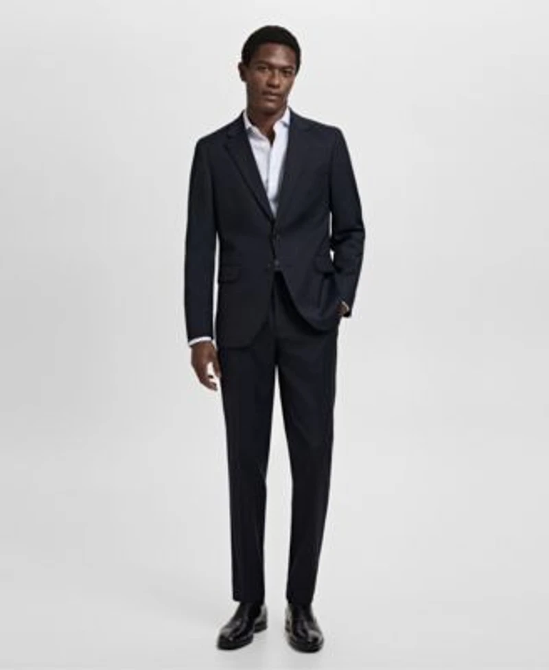 Mango Mens Milan Slim Fit Suit Separates