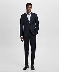 Mango Mens Milan Slim Fit Suit Separates