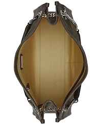 Lauren Ralph Lauren Bradley Large Suede Shopper Tote Bag