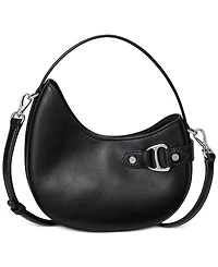 Lauren Ralph Leather Mini Tasha Crossbody Bag