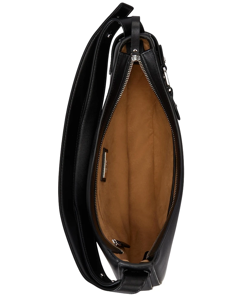 Lauren Ralph Leather Medium Tasha Shoulder Bag