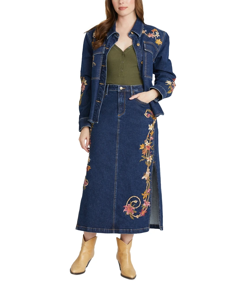 Driftwood Women's Denim X Lillies & Lassos Jacket