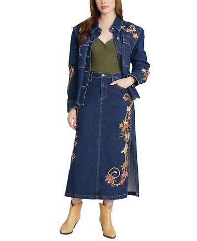Driftwood Women's Denim X Lillies & Lassos Jacket