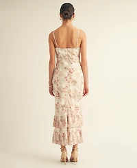 Arose Studio, Inc Women's Chiffon Slip Maxi Dress
