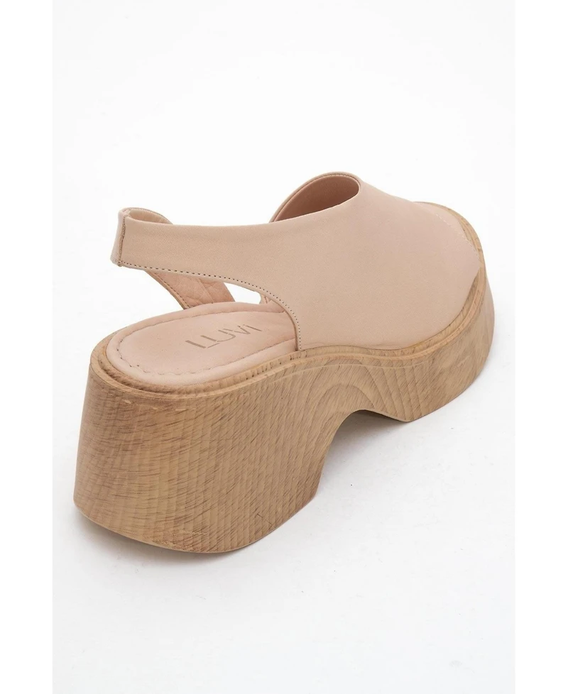 Roy Leather Wedge Sandal (Women)