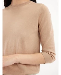 Gobi Cashmere Silk Cashmere Crew Neck Top